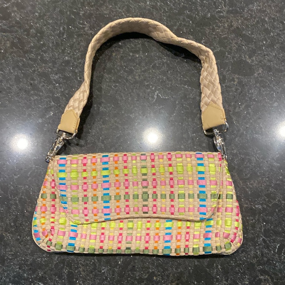 The Sak Purse. Multi color woven style purse.